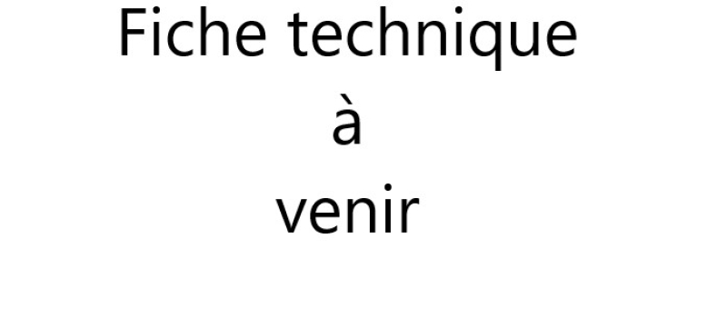 fiche tech à venir